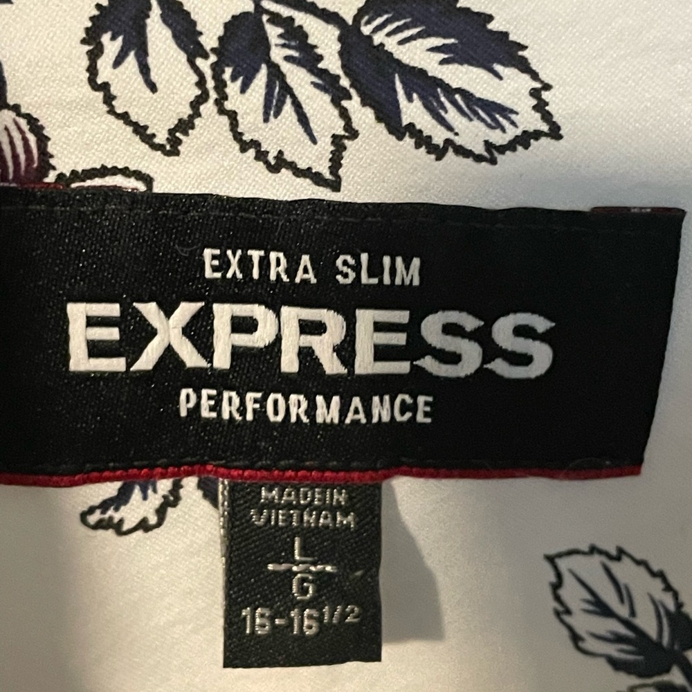 Express Men’s Extra Slim Performance Button Down … - image 2